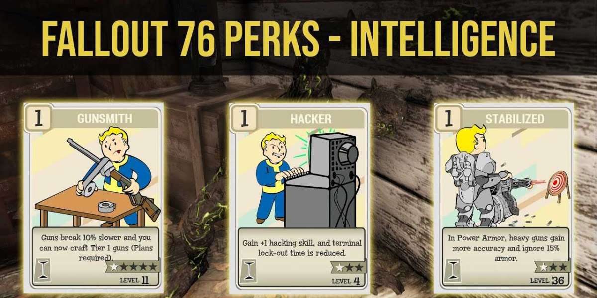 Fallout 76: Top 3 Most Useful Intelligence Perk Cards