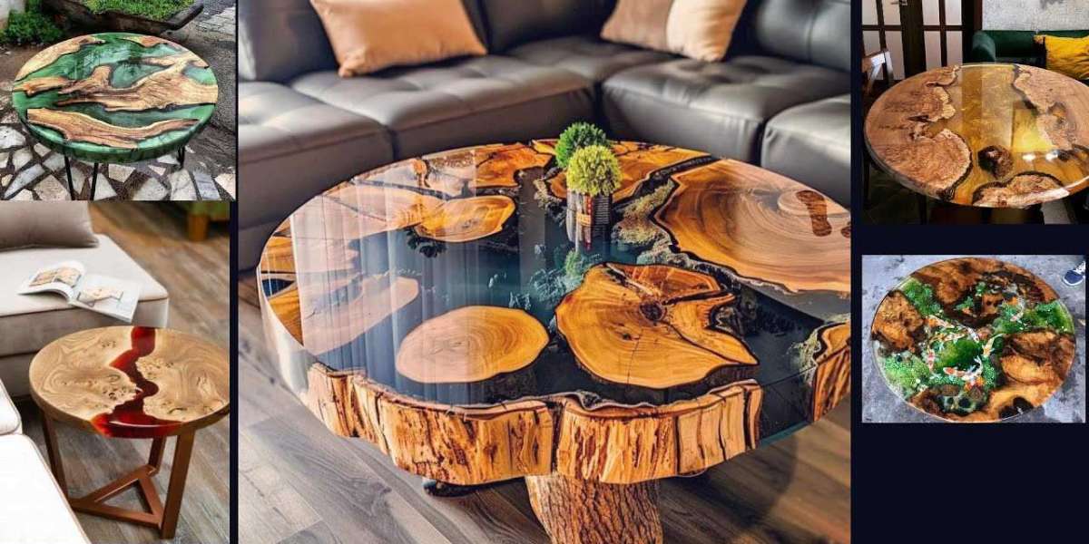 This Epoxy Resin Art Coffee Table Hack Will Blow Your Mind